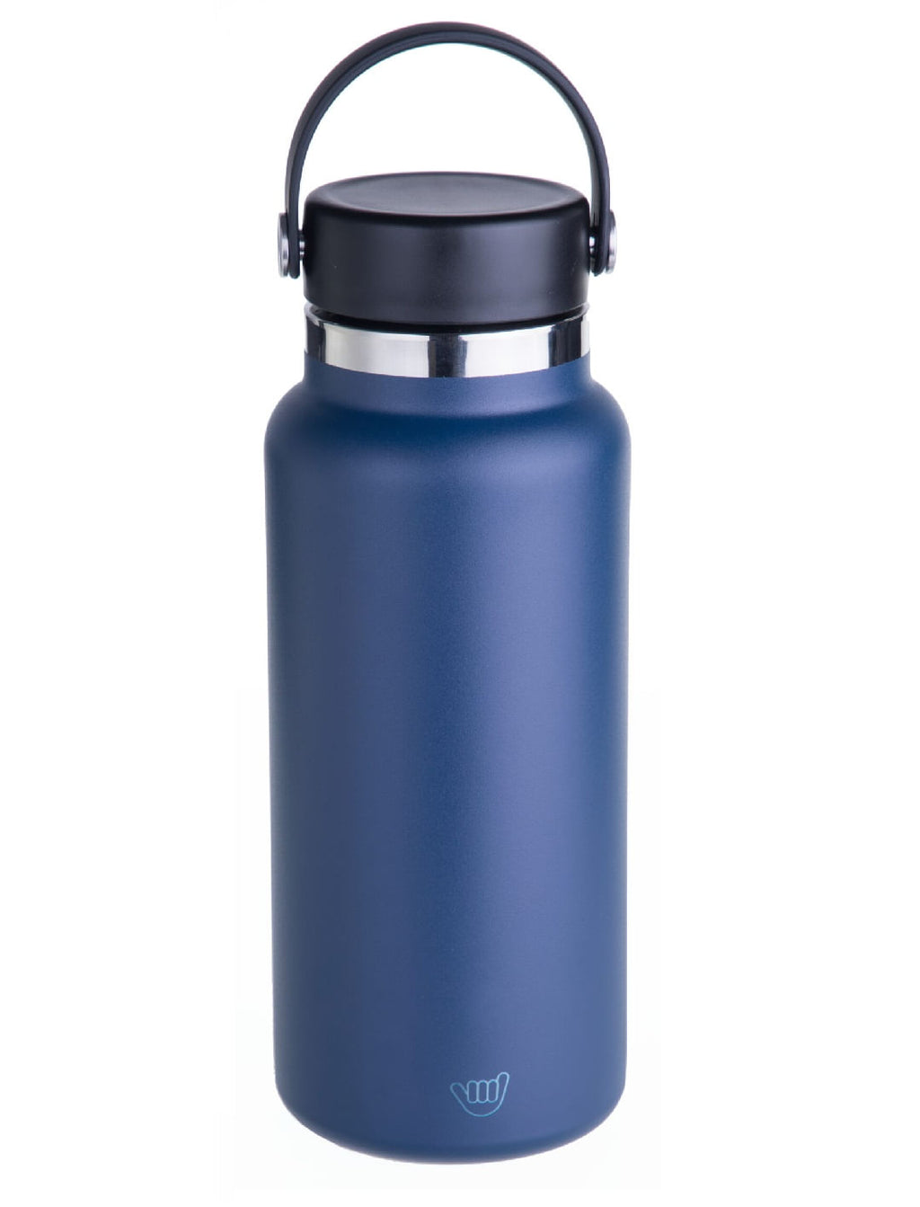 BOTELLA DE ACERO INOXIDABLE AZUL 1000 ML