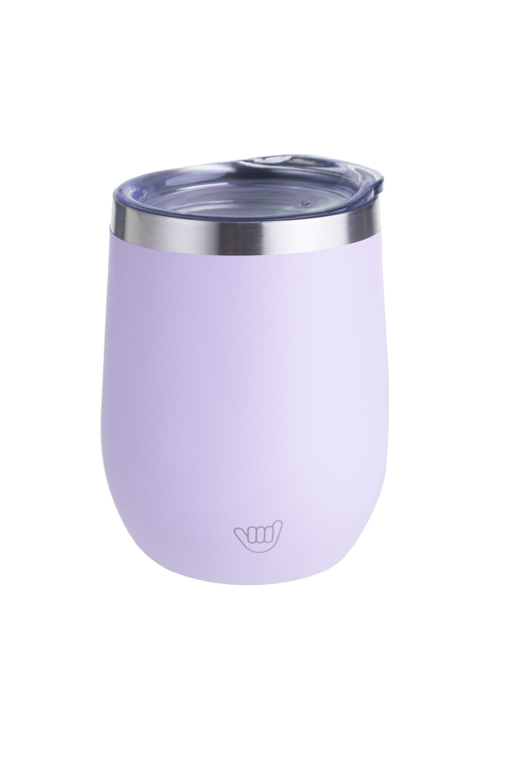 VASO DE ACERO INOXIDABLE LILA 354 ML