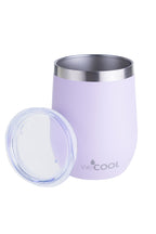 VASO DE ACERO INOXIDABLE LILA 354 ML