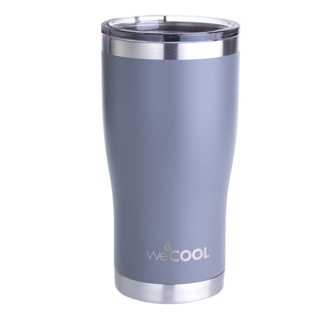 VASO DE ACERO INOXIDABLE GRIS 590 ML