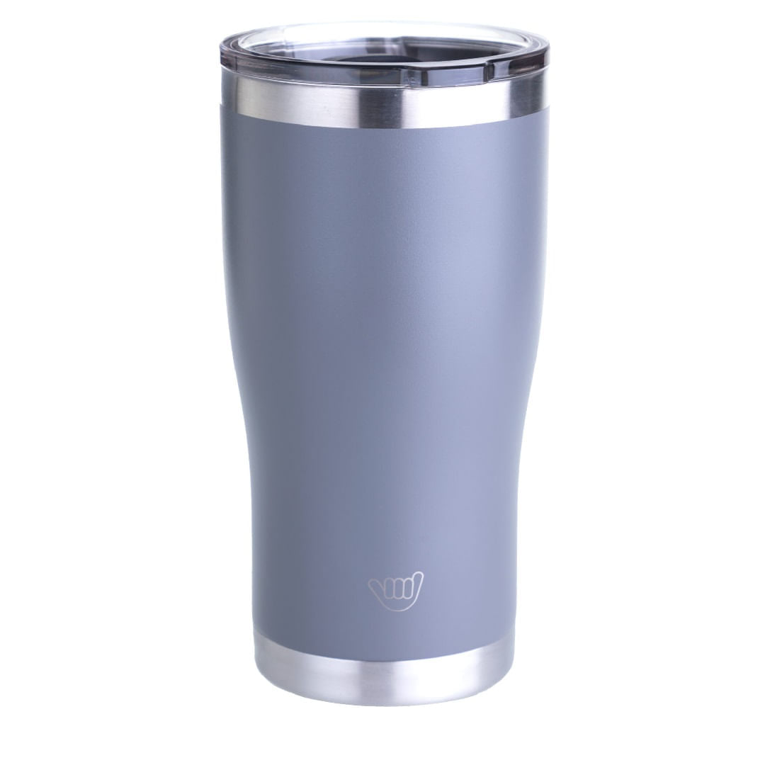 VASO DE ACERO INOXIDABLE GRIS 590 ML