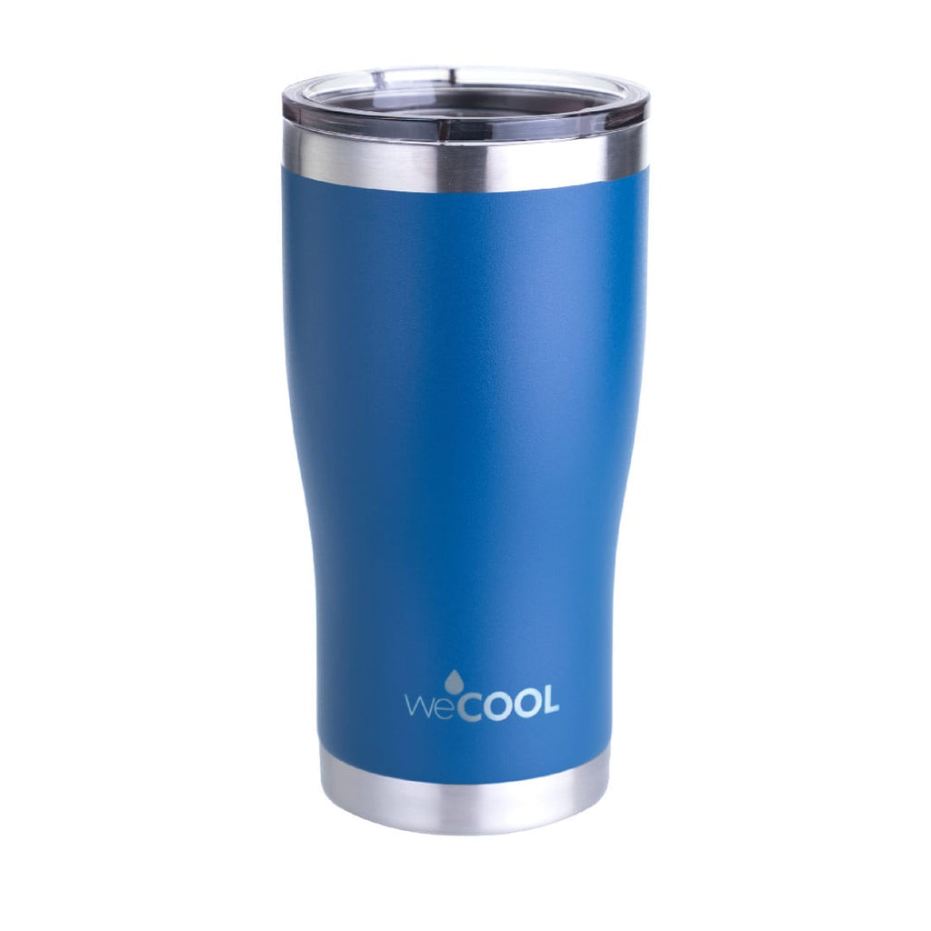 VASO DE ACERO INOXIDABLE AZUL 590ML