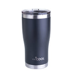 VASO DE ACERO INOXIDABLE NEGRO 590 ML