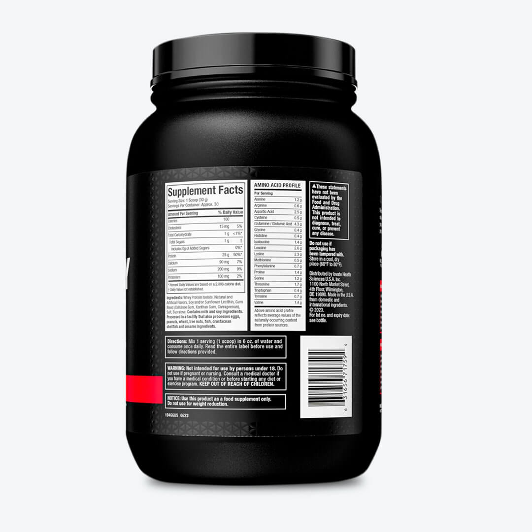 ISO WHEY 100% CHOCOLATE 2LB