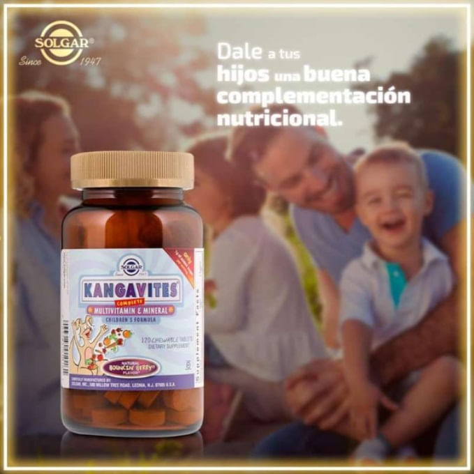 KANGAVITES® C. MULTIVITAMIN MINERAL B. BERRY 120 TAB.