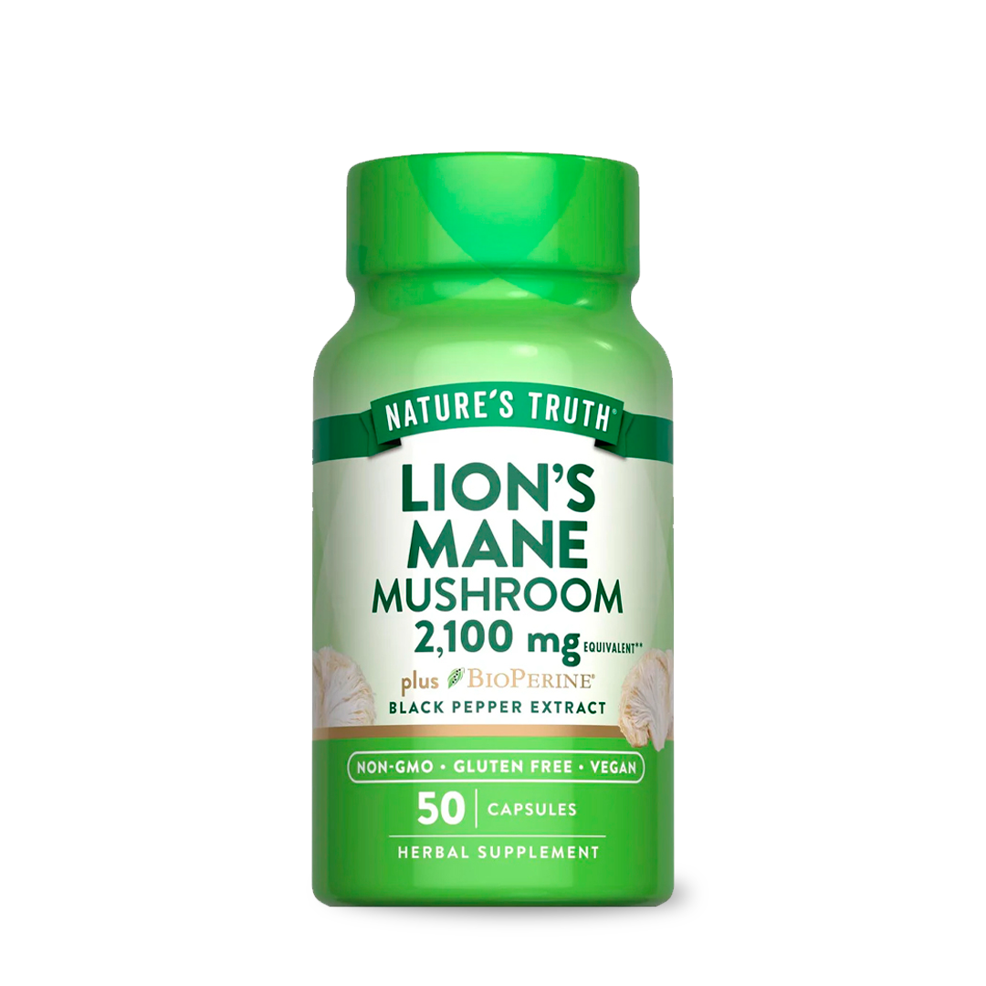 Hongo Lion's Mane 2,100mg + BioPerine