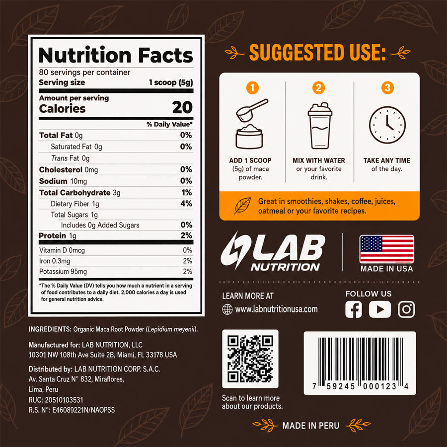 Maca Black Negra 400g