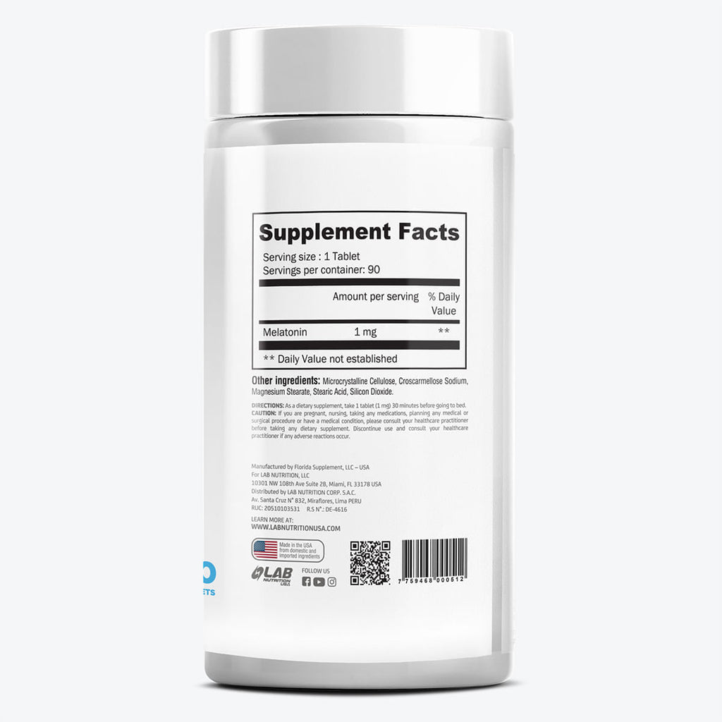 MELATONIN 1 MG 90 TAB