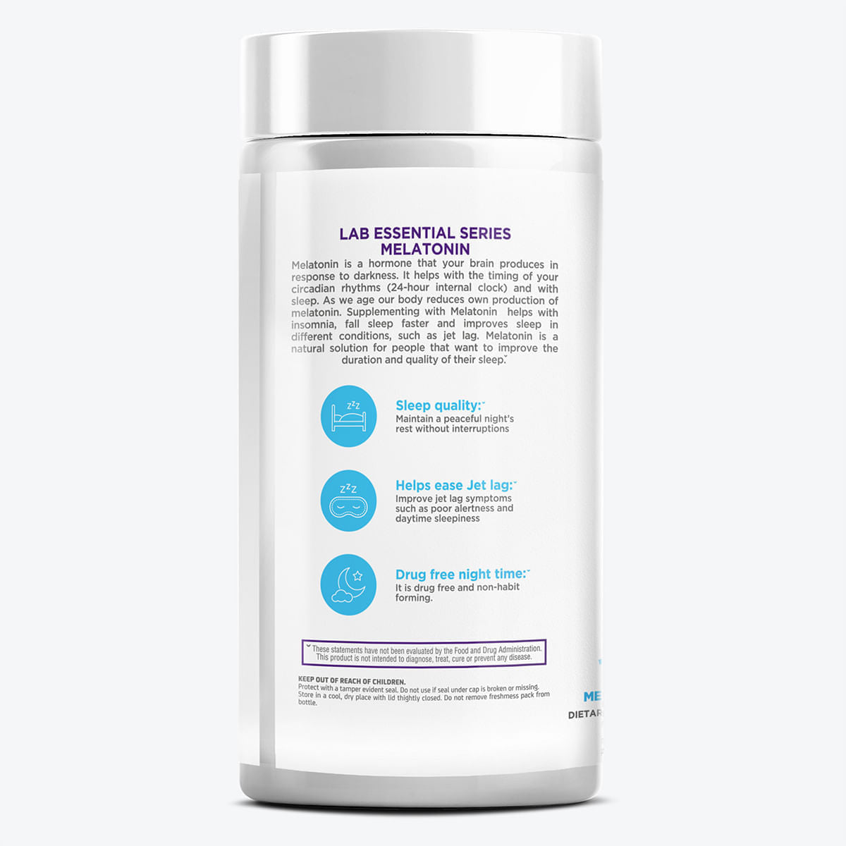 MELATONIN 1 MG 90 TAB