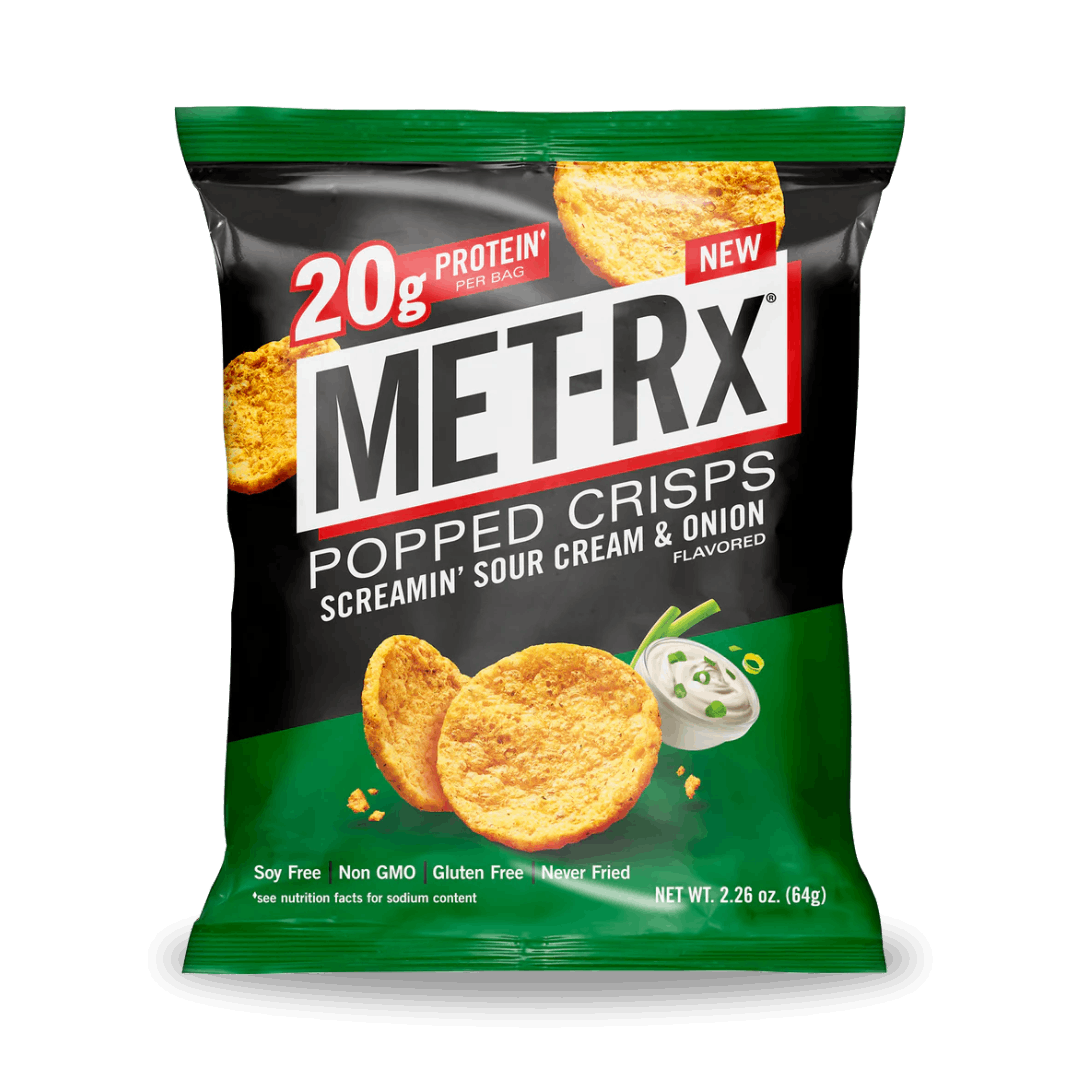 MET RX POPPED CRIPS