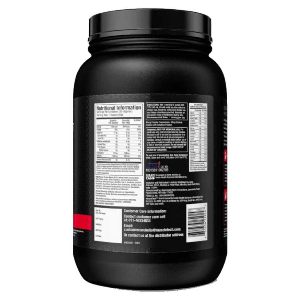 NITRO TECH PERFORMANCE VANILLA(MPS) 2LB
