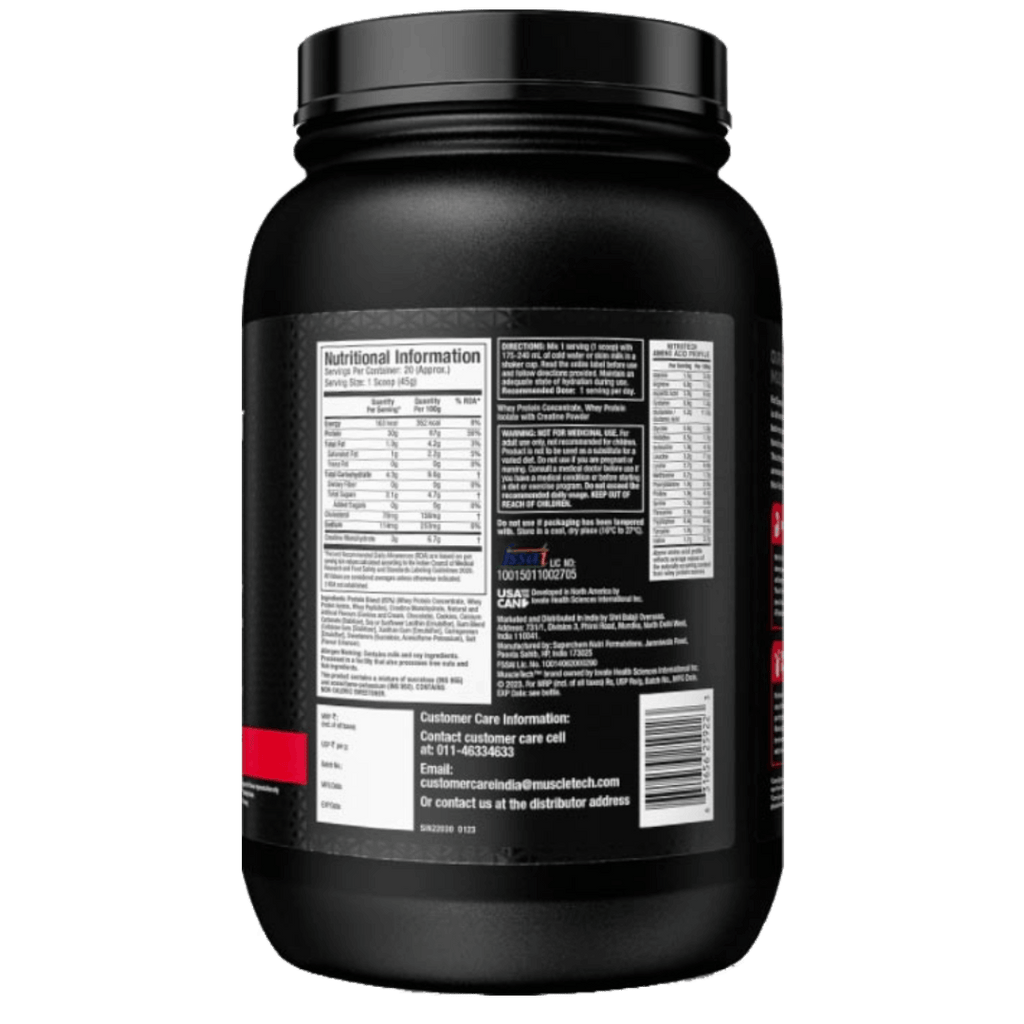 NITRO TECH PERFORMANCE COOKIES & CREAM (MPS) 2LB
