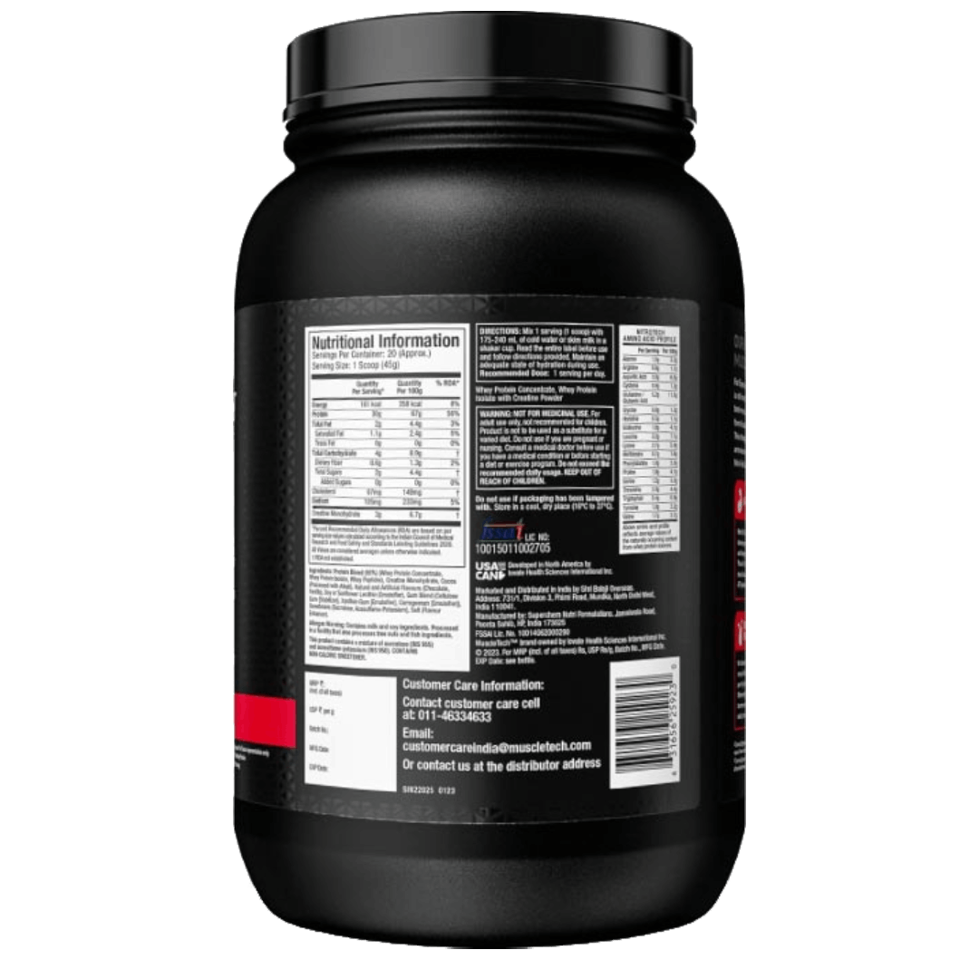 NITRO TECH PERFORMANCE MILK CHOCOLATE(MPS) 2LB