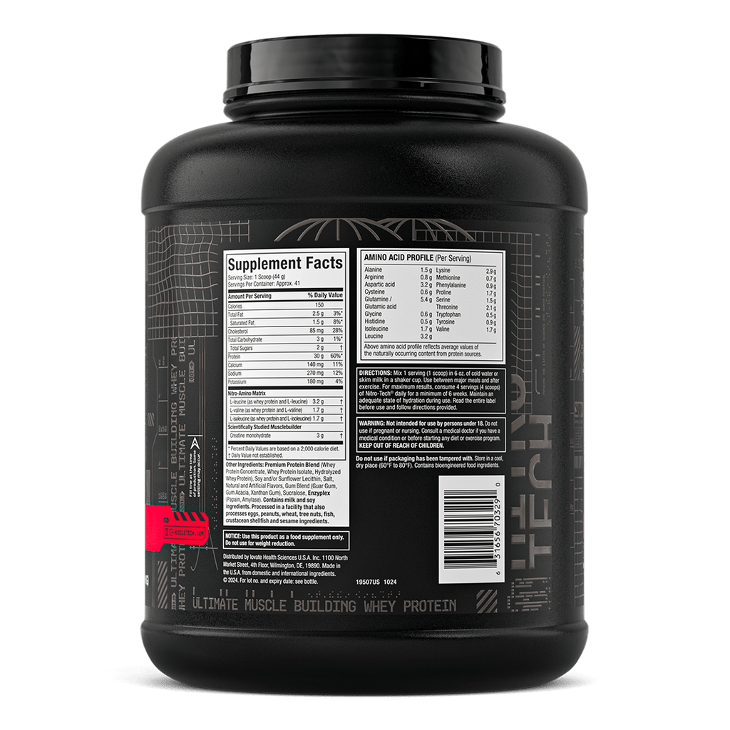 NITRO TECH PERFORMANCE VANILLA(MPS) 4LB