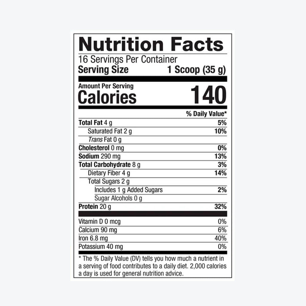 PROTEIN ORGANIC FRENCH VANILLA 1.25LB