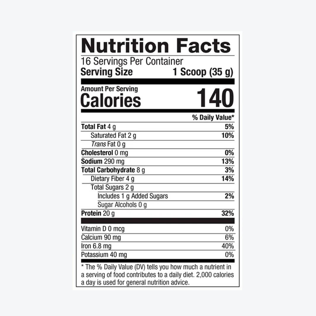 PROTEIN ORGANIC FRENCH VANILLA 1.25LB