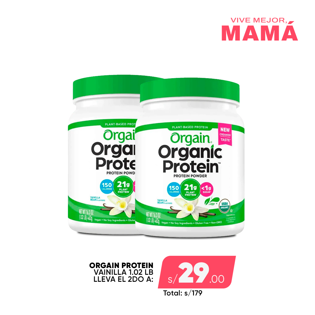 PACK X2 ORGAIN PROTEIN 1.02LB