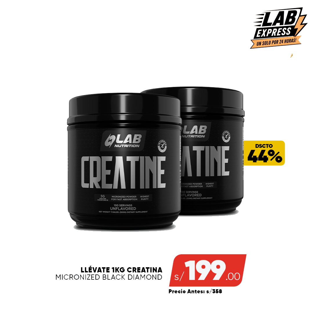 PACK 2 CREATINA BD 500MG
