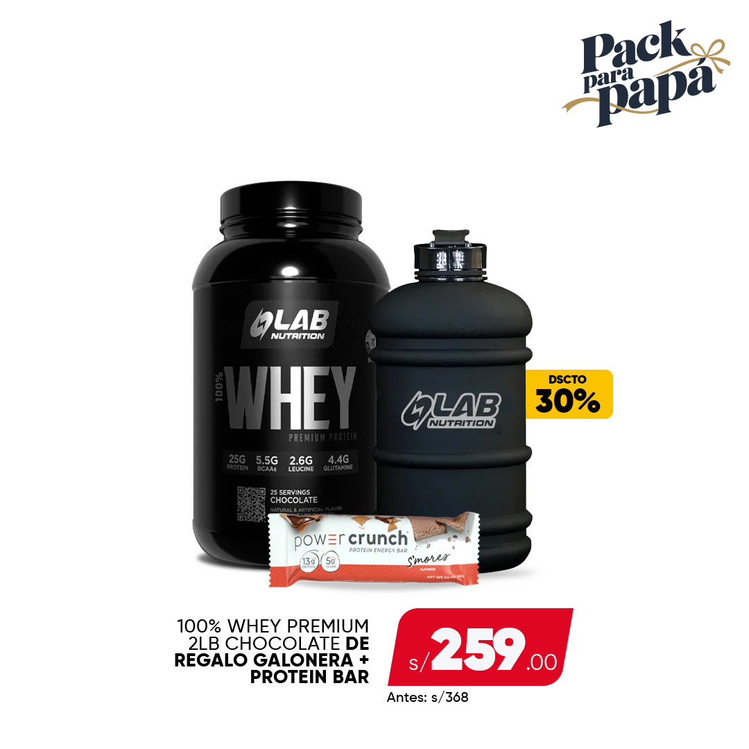 PACK PREMIUM 2LB + GALONERA KL + POWER CRUNCH