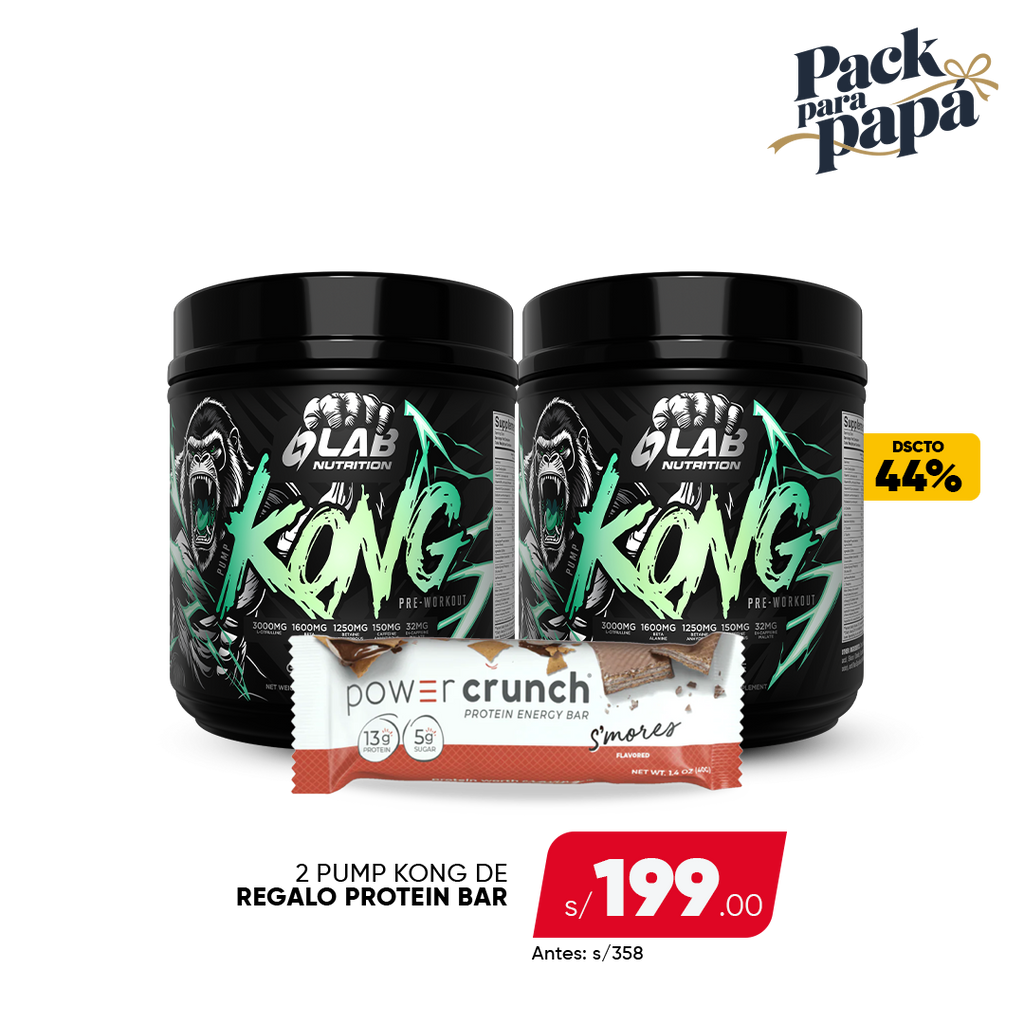 PACK 2 KONG + POWE CRUNCH