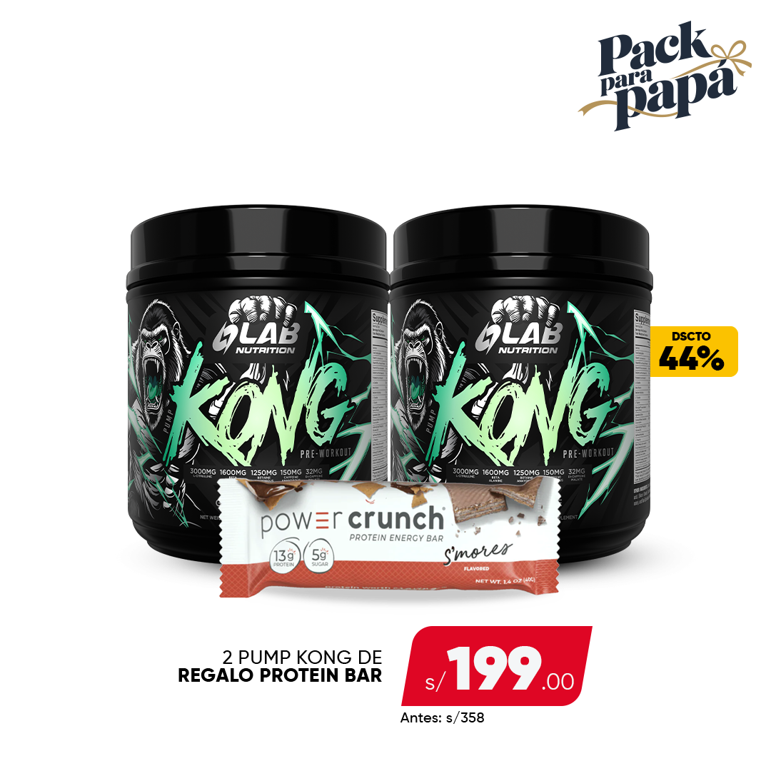 PACK 2 KONG + POWE CRUNCH