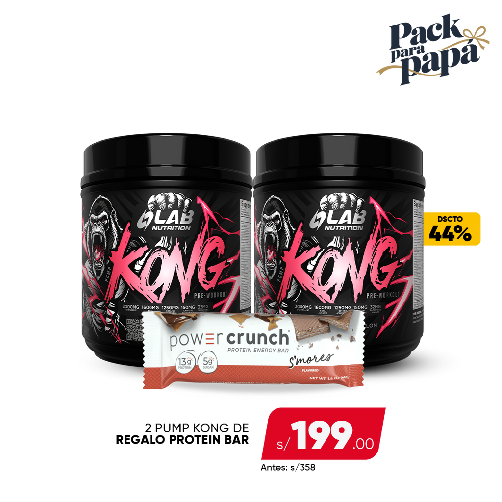 PACK 2 KONG + POWE CRUNCH