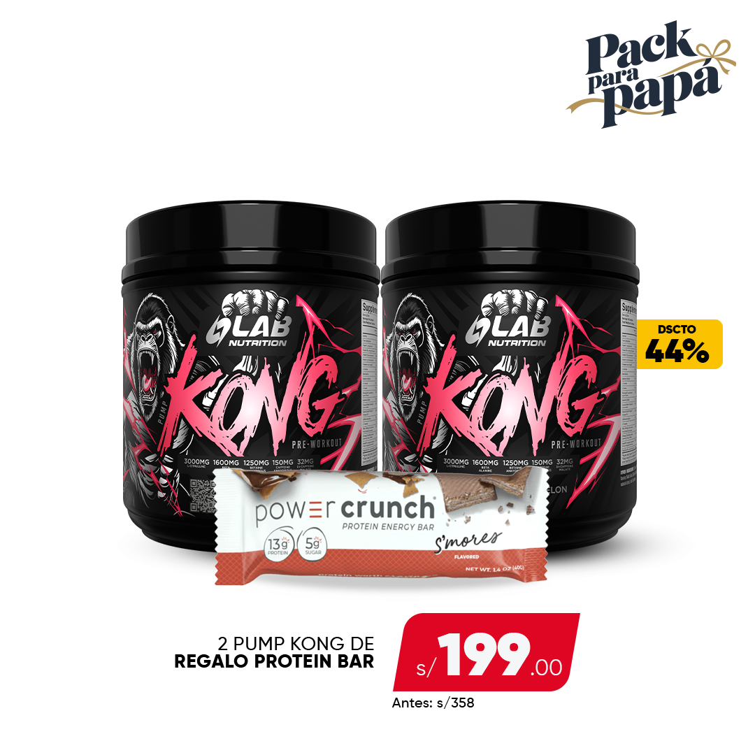 PACK 2 KONG + POWE CRUNCH