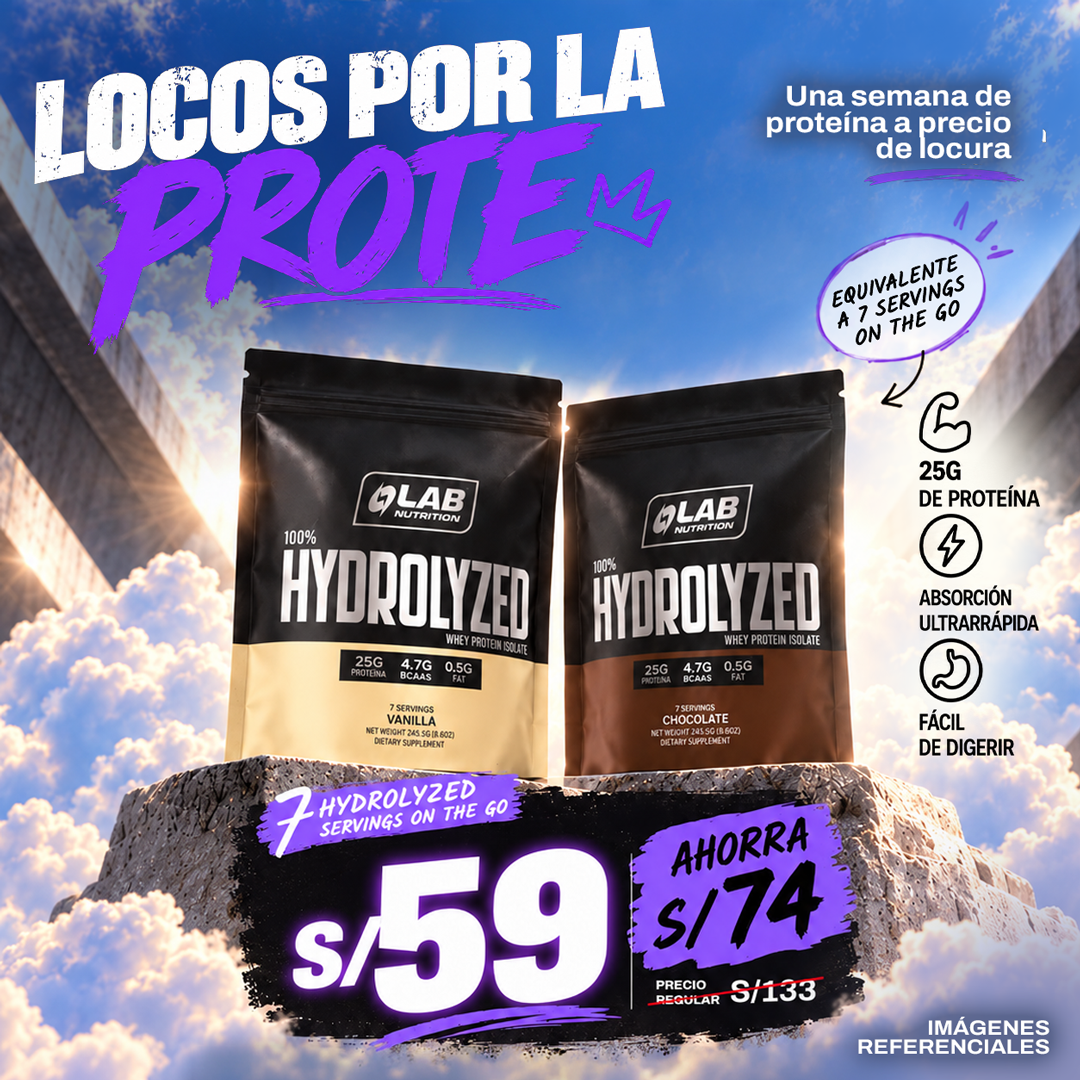 Pack x7 On The Go 100% Hydrolyzed