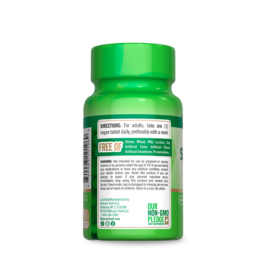 Selenio 200mcg Alta Potencia