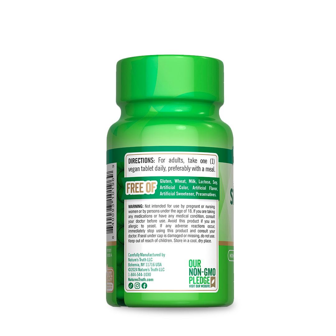 Selenio 200mcg Alta Potencia