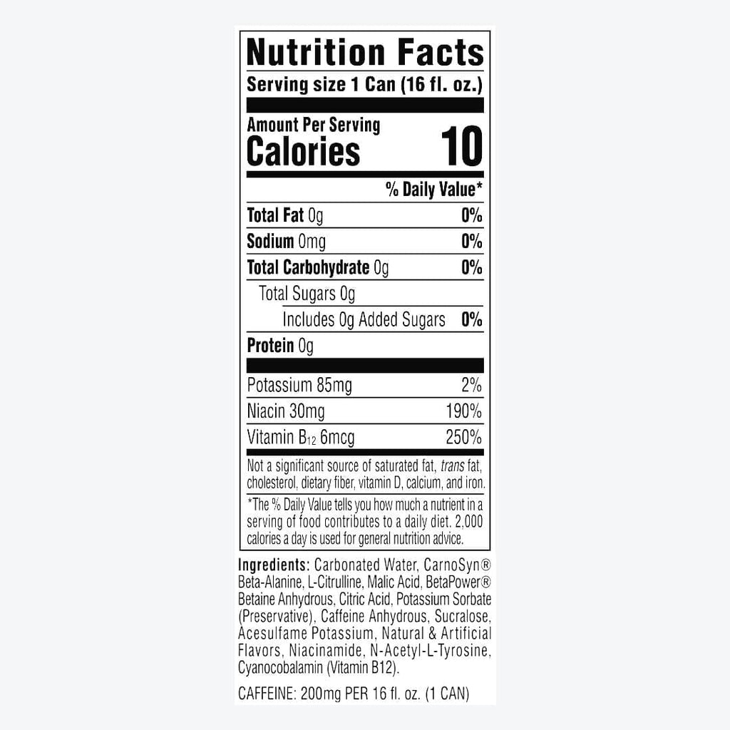 C4 Performance Energy Midnight Cherry 473ML