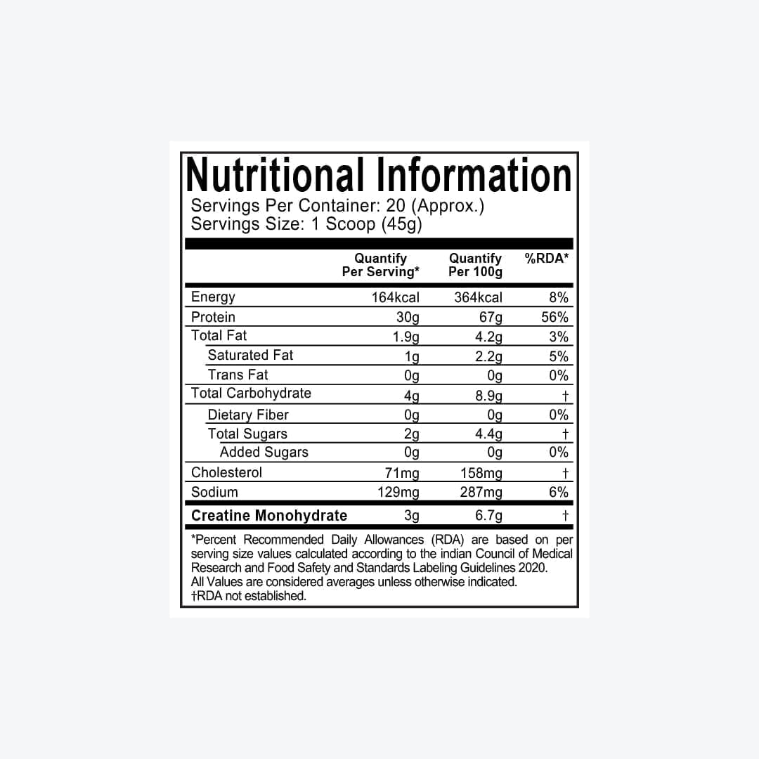 NITRO TECH PERFORMANCE VANILLA(MPS) 2LB