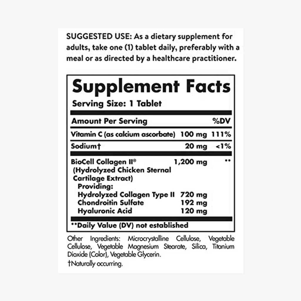 COLLAGEN HYALURONIC ACID COMPLEX 30 TAB