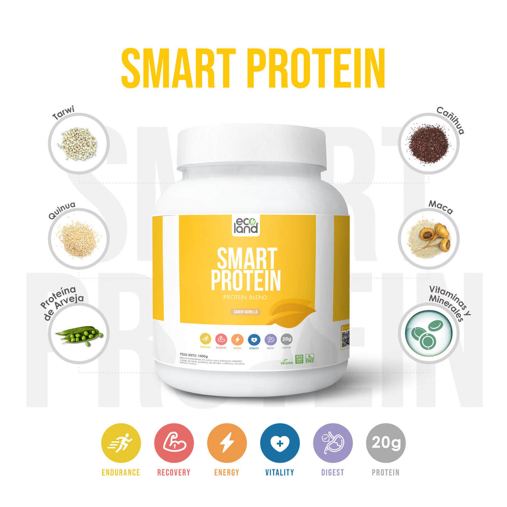 SMARTPROTEIN VAINILLA 1.2KG