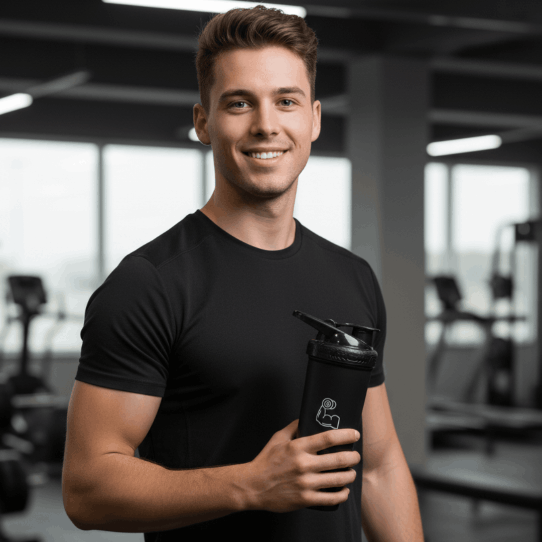 REFORCE STAINLESS STEEL LAB BLACK 900ML