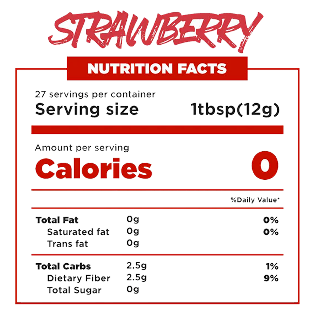 SALSA MRS TASTE STRAWBERRY SYRUP