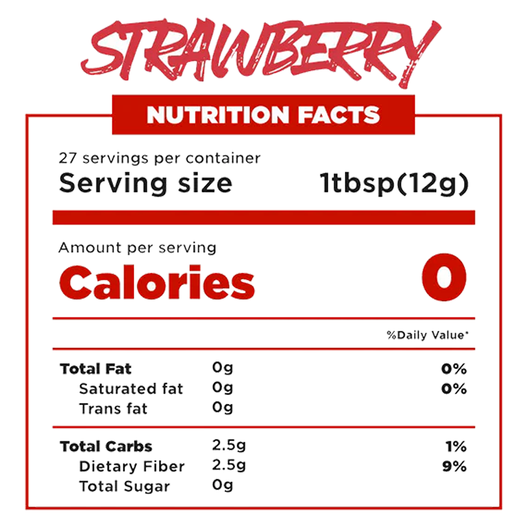 SALSA MRS TASTE STRAWBERRY SYRUP