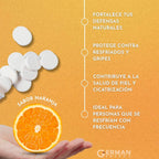 Vitamina C 1000 Mg + Zinc Efervecentes