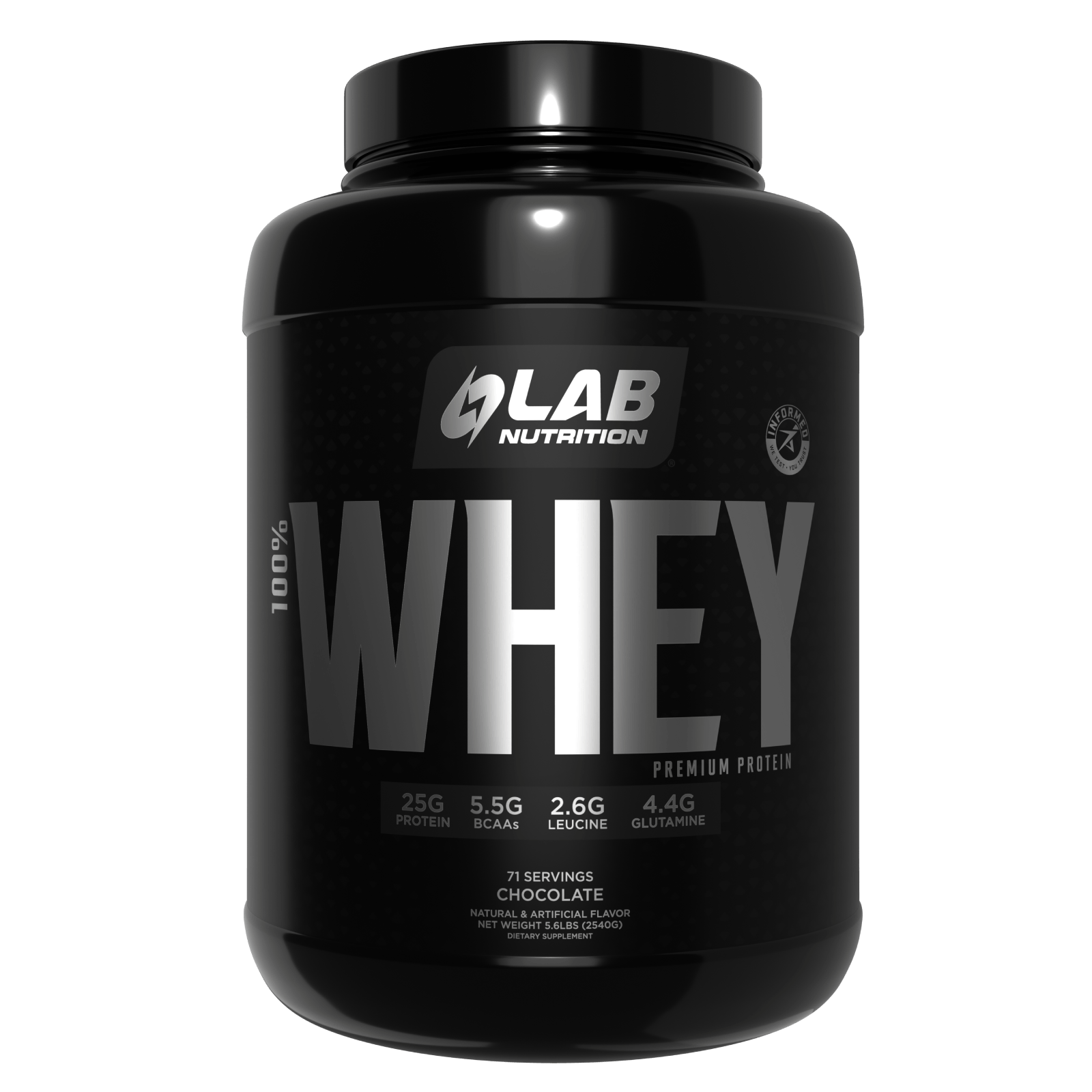 PREMIUM 100% WHEY PROTEIN CHOCOLATE 5.6LB