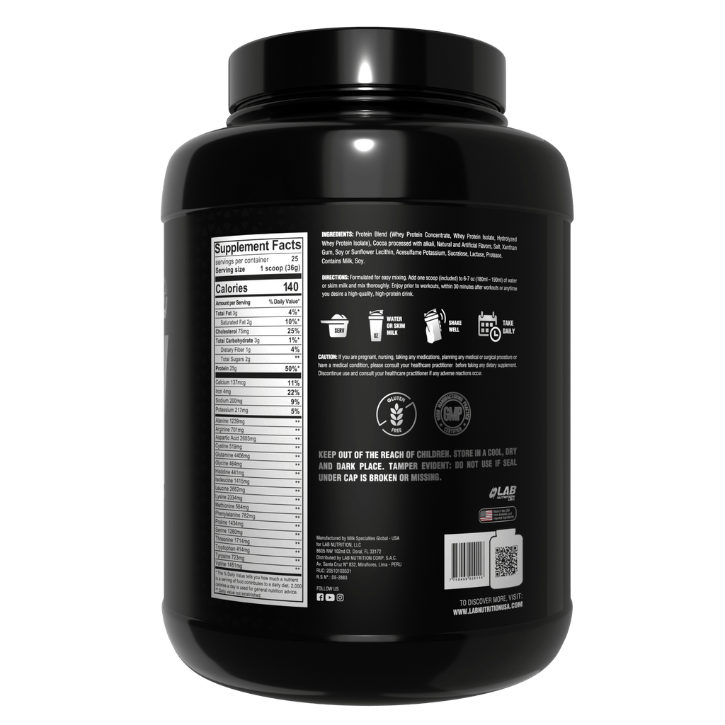 PREMIUM 100% WHEY PROTEIN CHOCOLATE 5.6LB