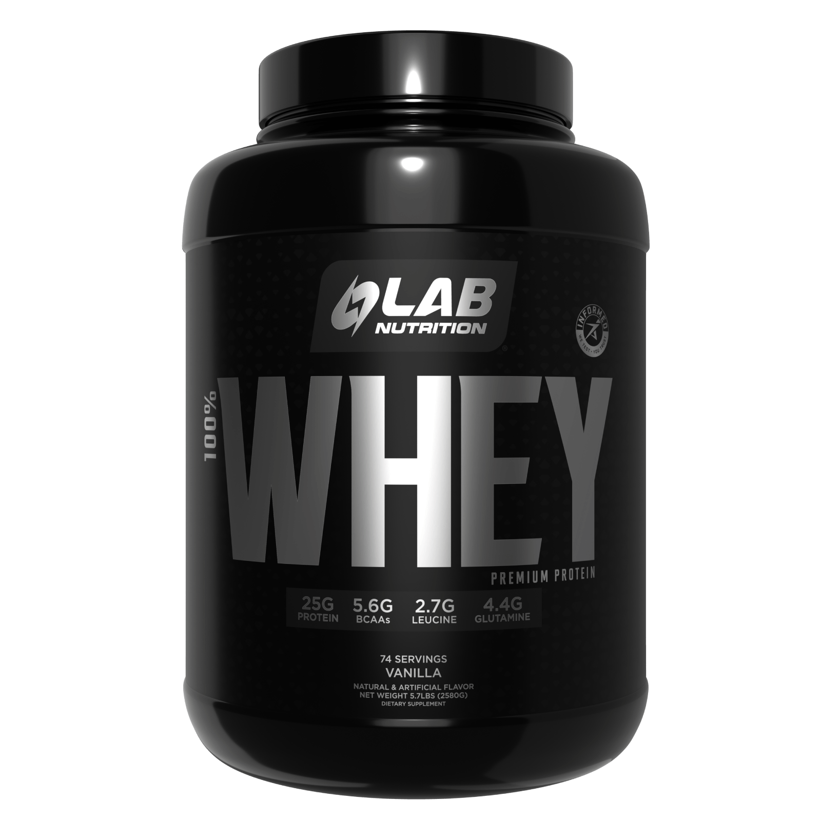 PREMIUM 100% WHEY PROTEIN VAINILLA 5.7LB