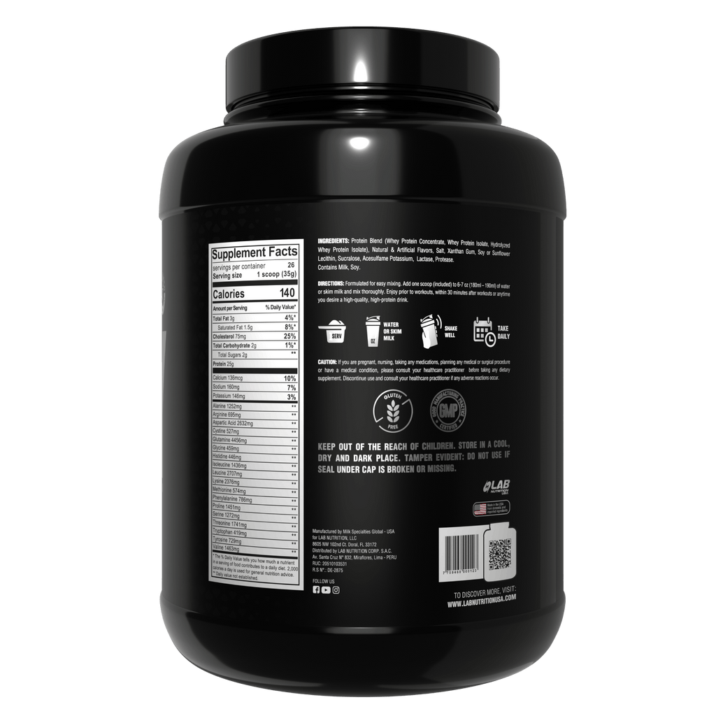 PREMIUM 100% WHEY PROTEIN VAINILLA 5.7LB
