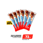CHECK OUT. PACK X6 LOW CARB BAR