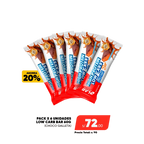 CHECK OUT. PACK X6 LOW CARB BAR