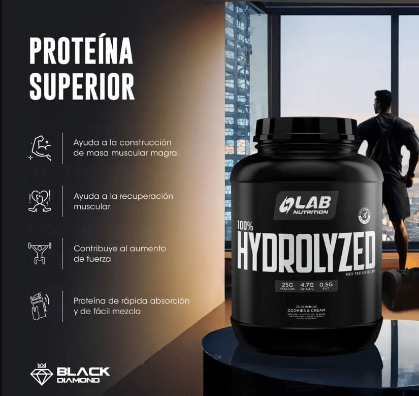 100% HYDROLYZED COOKIES & CREAM 5LB