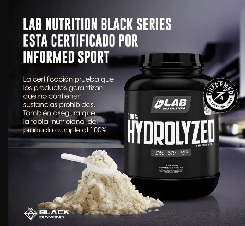 100% HYDROLYZED COOKIES & CREAM 5LB