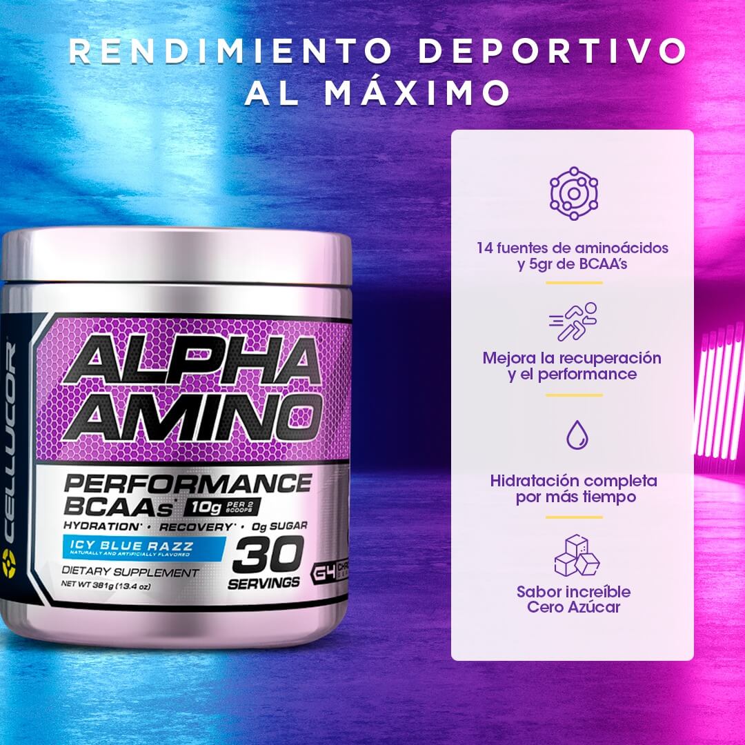 ALPHA AMINO ICY BLUE RASPBERRY 381 GR