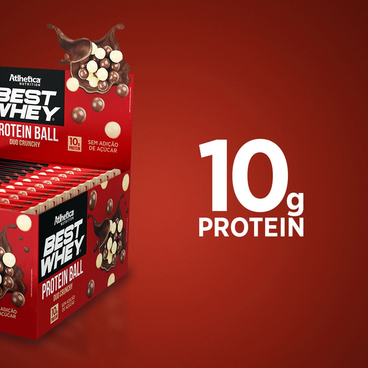 BEST PROTEIN BALL DUO CRUNCHY 10GR