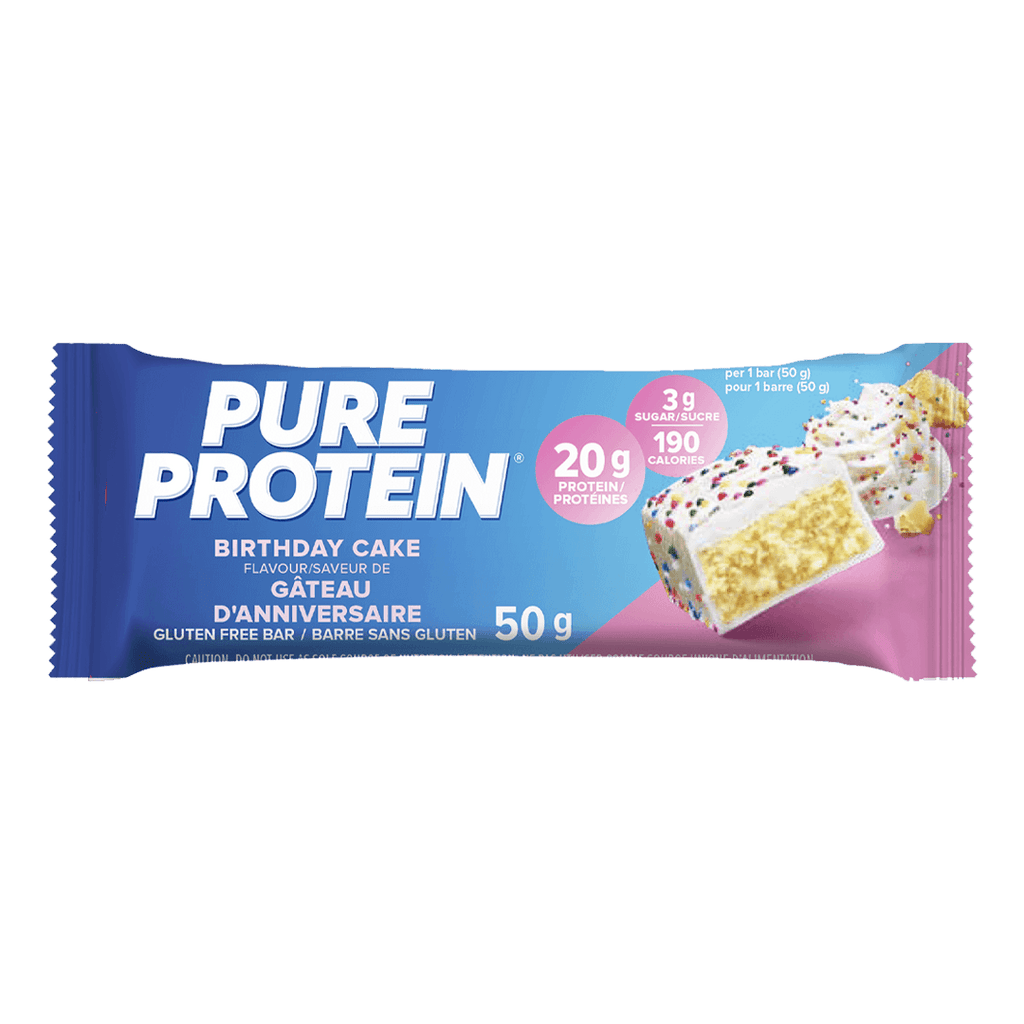 PURE PROTEIN BAR BIRTHDAY CAKE
