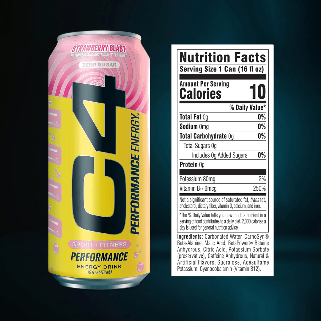 C4 Performance Energy 473 ml